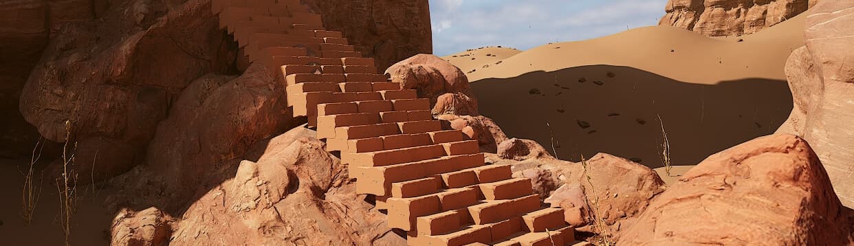 程序化石头楼梯生成工具DF_StoneStair