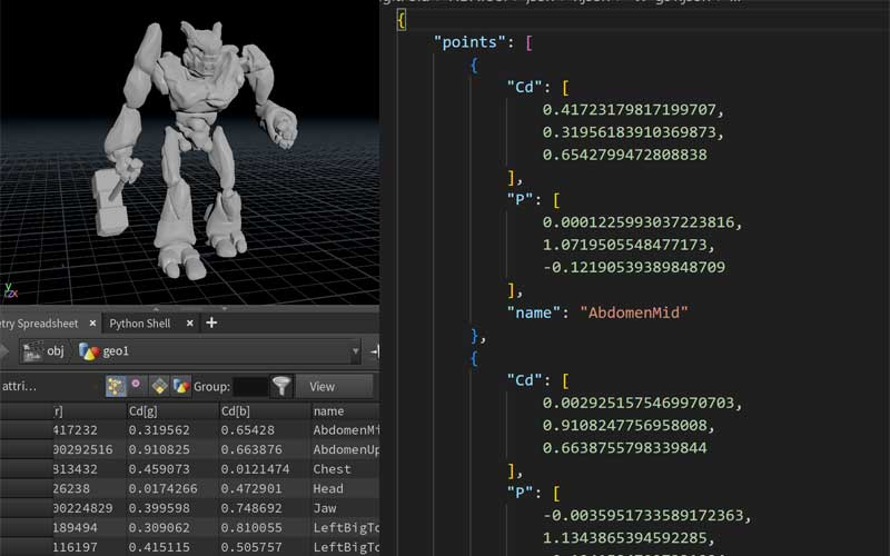 图片[1]-Houdini将点属性信息存储为json工具-数字折叠
