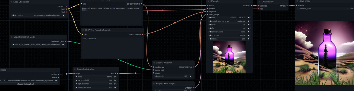 Comfyui  ControlNet 预处理器节点 ComfyUI-ControlnetAux