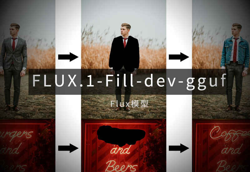 FLUX.1-Fill-dev-gguf 填充模型-数字折叠
