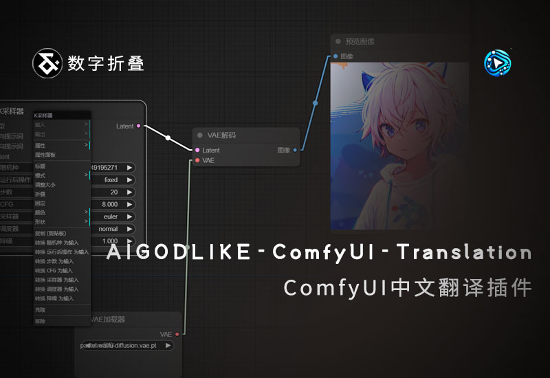 AIGODLIKE-ComfyUI-Translation 中文翻译插件-数字折叠