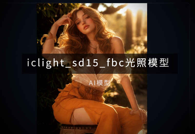 iclight_sd15_fbc光照模型网盘下载-数字折叠