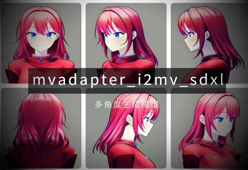 mvadapter多角度生成模型mvadapter_i2mv_sdxl-数字折叠