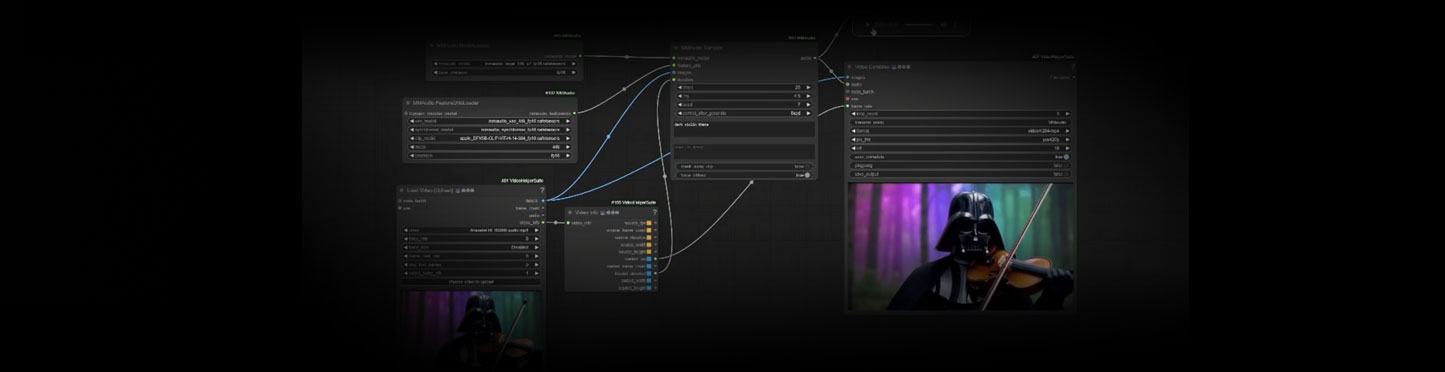 ComfyUI-MMAudio视频背景音乐生成插件(函模型)