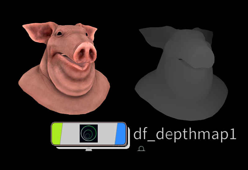 Houdini深度图渲染输出工具DF_DepthMap-数字折叠