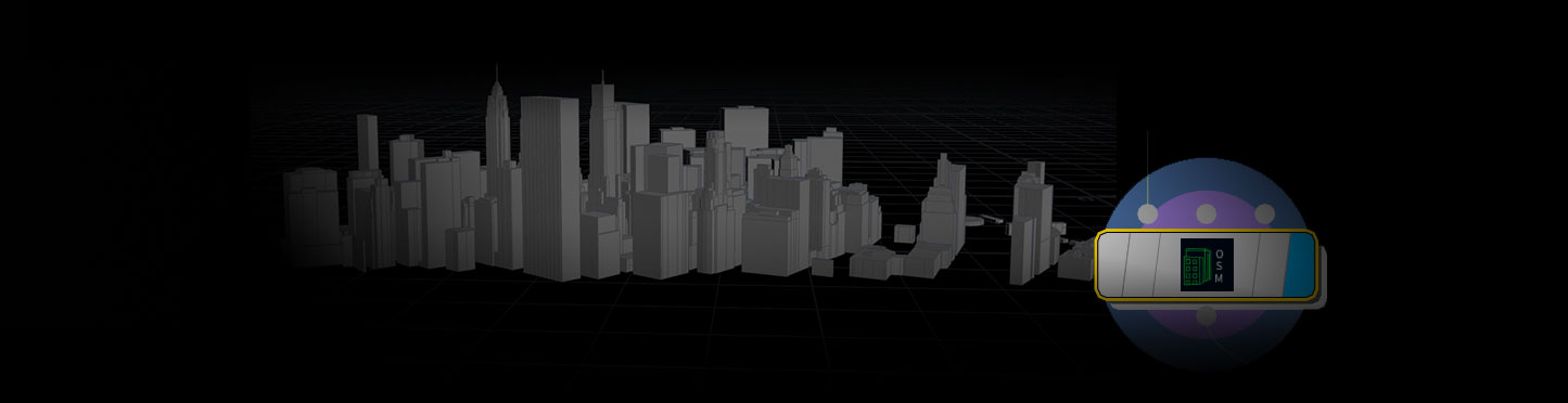 OSM地图数据城市模型生成工具DF_OSM_City