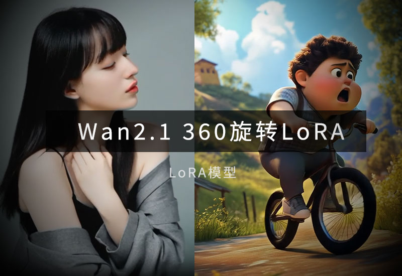 Wan2.1 360旋转LoRA模型-数字折叠