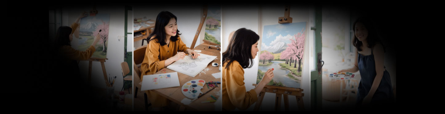 portrait-photograph阿里in-Context-LoRA人物一致性