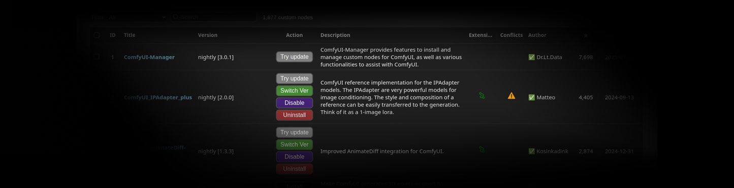 ComfyUI插件管理器ComfyUI-Manager下载