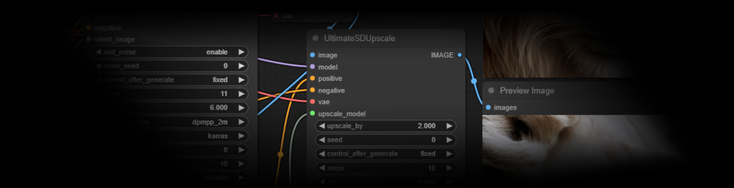 ComfyUI_UltimateSDUpscale图像放大插件