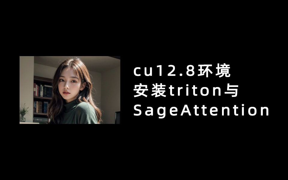 Cuda12.8环境下升级Comfyui的triton于SageAttention-数字折叠
