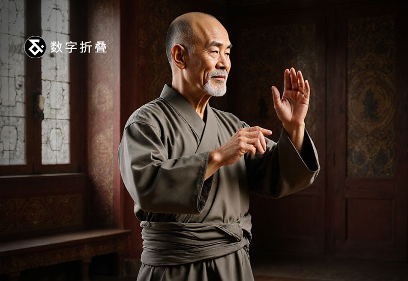 僧人-数字折叠