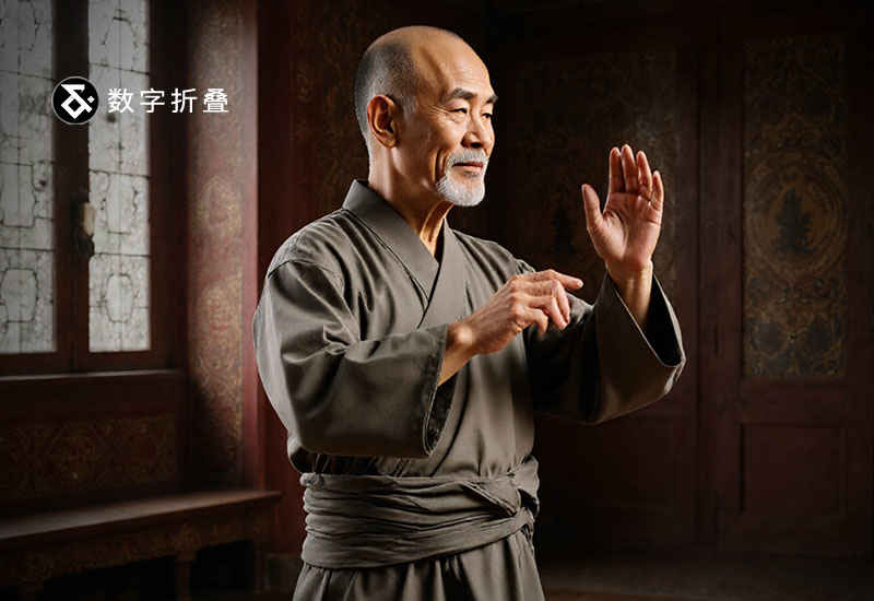 僧人-数字折叠