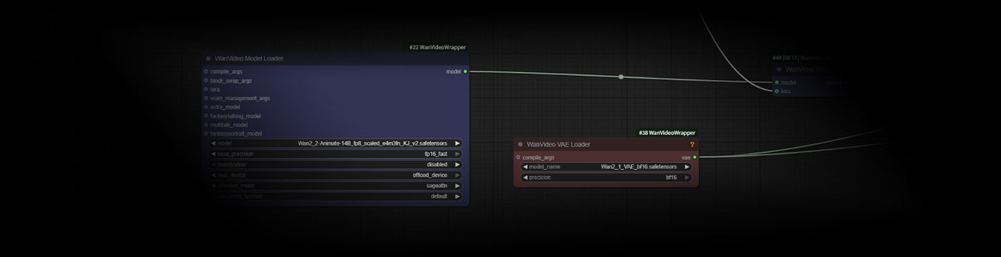 Wan-Animate（v2）14B KJ版模型