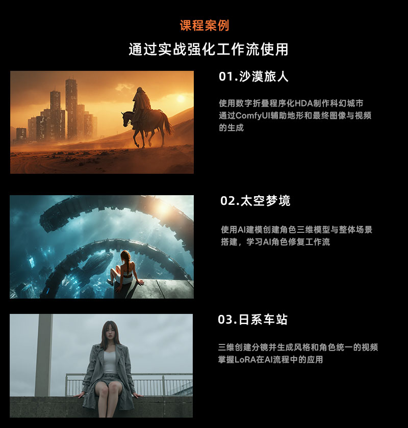 图片[7]-3D+AI工作流实战案例课程-数字折叠