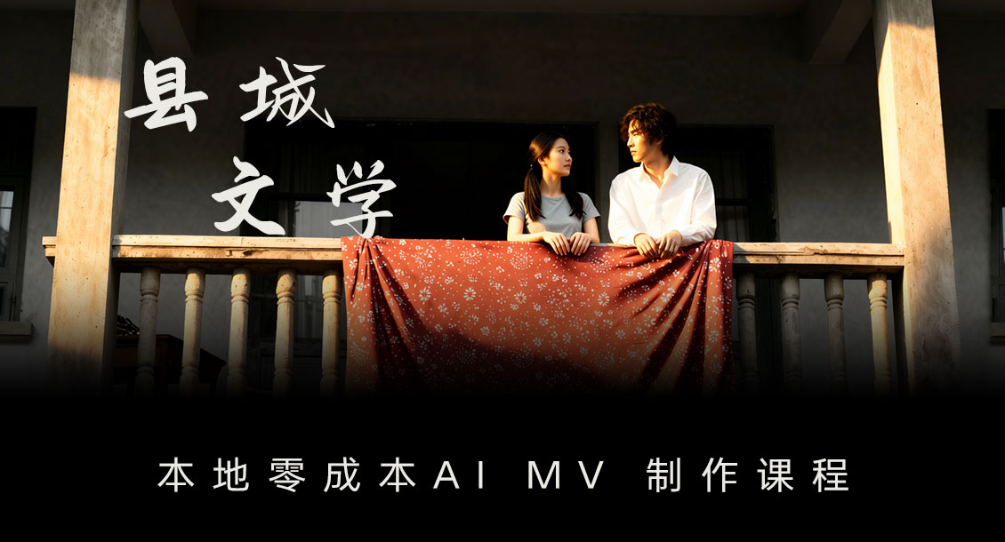 图片[1]-ComfyUI制作 MV《县城文学》-数字折叠