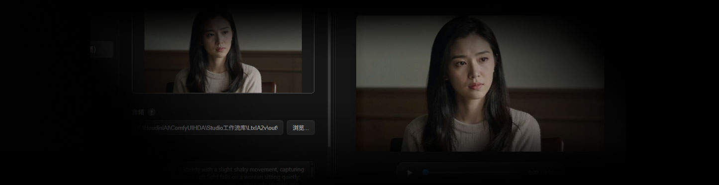 LTX-2.3图生视频(自定义音频)工作流