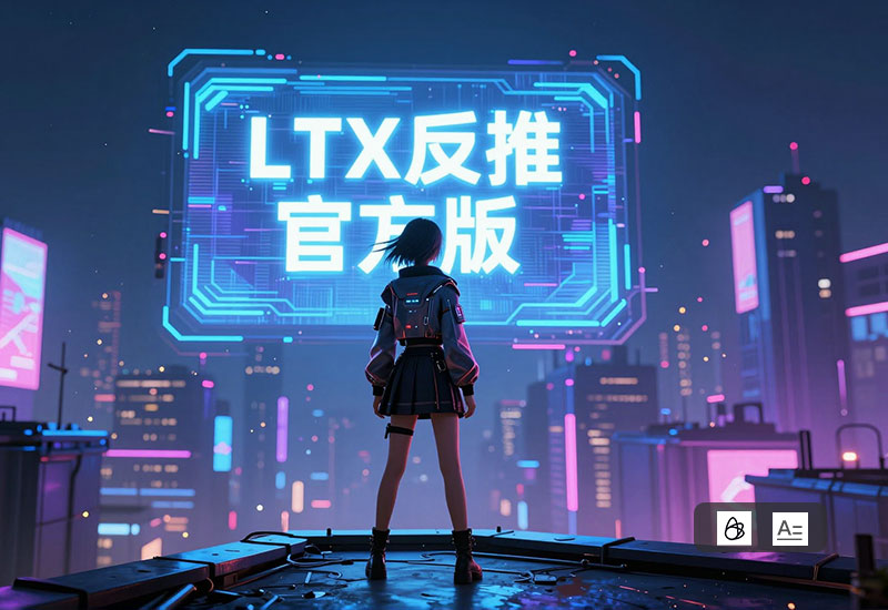 LTX2.3提示词反推官方版工作流-数字折叠