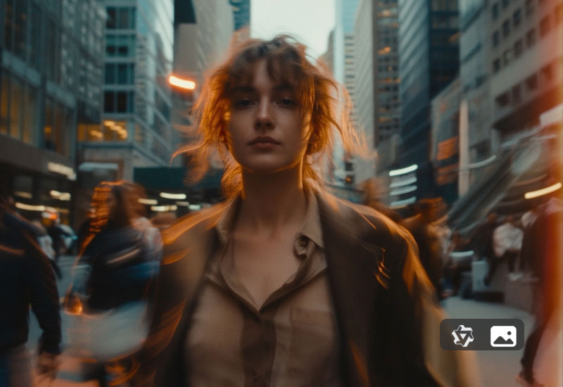 千问Image艺术电影风格图像生成-数字折叠