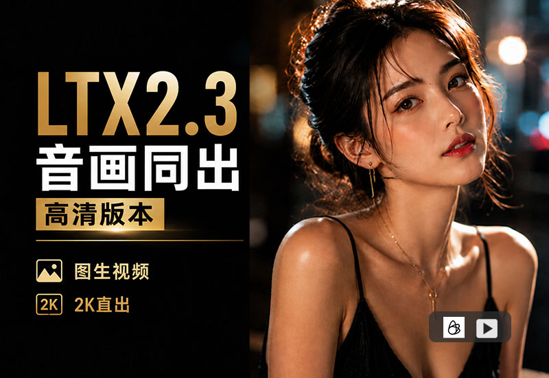 LTX2.3图生视频音画同出高清版-数字折叠