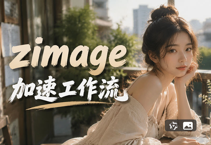 Zimage加速图像生成工作流（DFCine画布版）-数字折叠