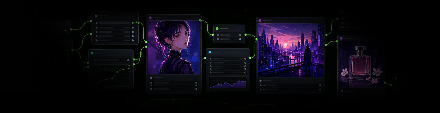 数字折叠Comfyui整合包适配DFCine画布版