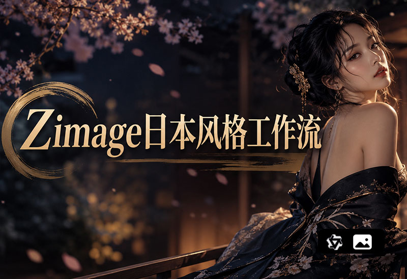 Zimage日本写实美女风格工作流-数字折叠
