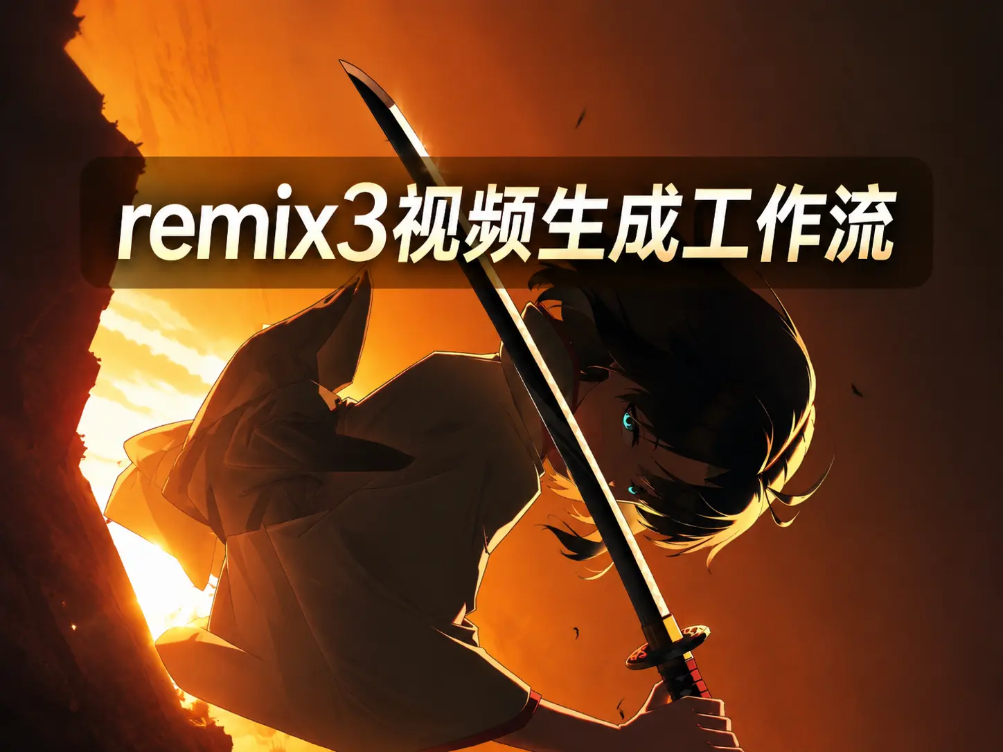 Remix3.0视频生成工作流（DFCine画布版）-数字折叠