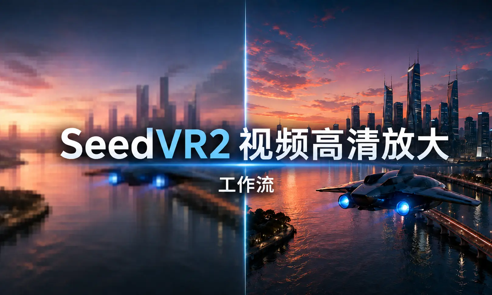 SeedVR2视频高清放大超分工作流-数字折叠